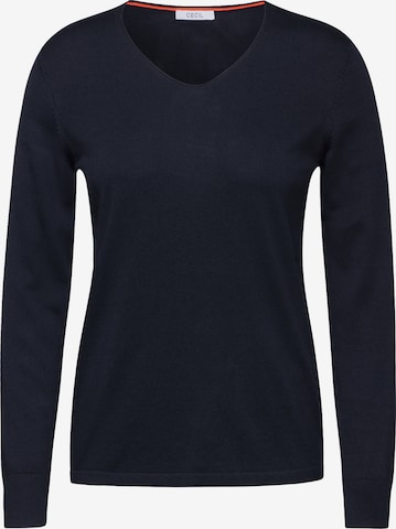 CECIL Sweater in Blue: front