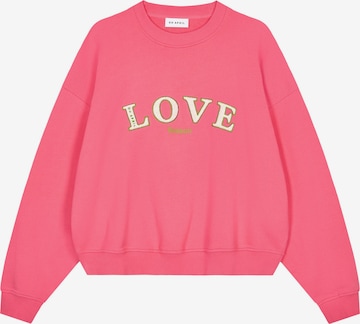 OH APRIL Sweatshirt 'Love' in Pink: Vorderseite