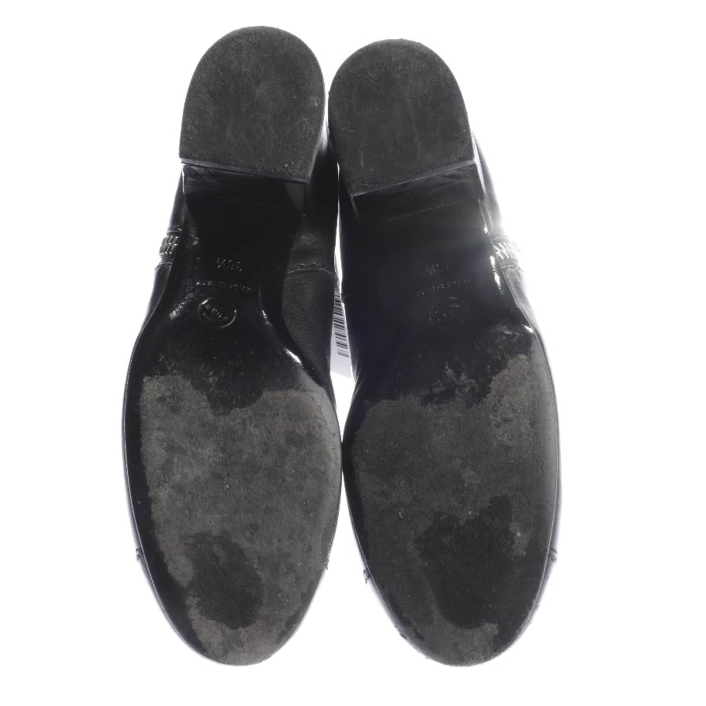 CHANEL Dress Boots in 36,5 in Black