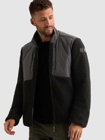PME Legend - Chaqueta de entretiempo 'Sherpa hybrid jacket with zipper closure' en gris: frente