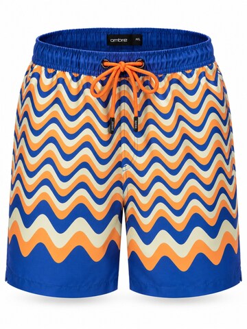 regular Pantaloni sportivi di Ombre in arancione: frontale