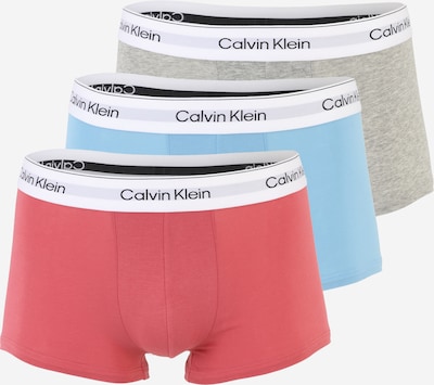 Boxer trumpikės iš Calvin Klein Underwear, spalva – šviesiai mėlyna / margai pilka / pitajų spalva / balta, Prekių apžvalga