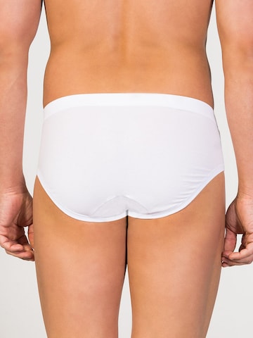 zd ZERO DEFECTS Slip 'Mini Brief' in White