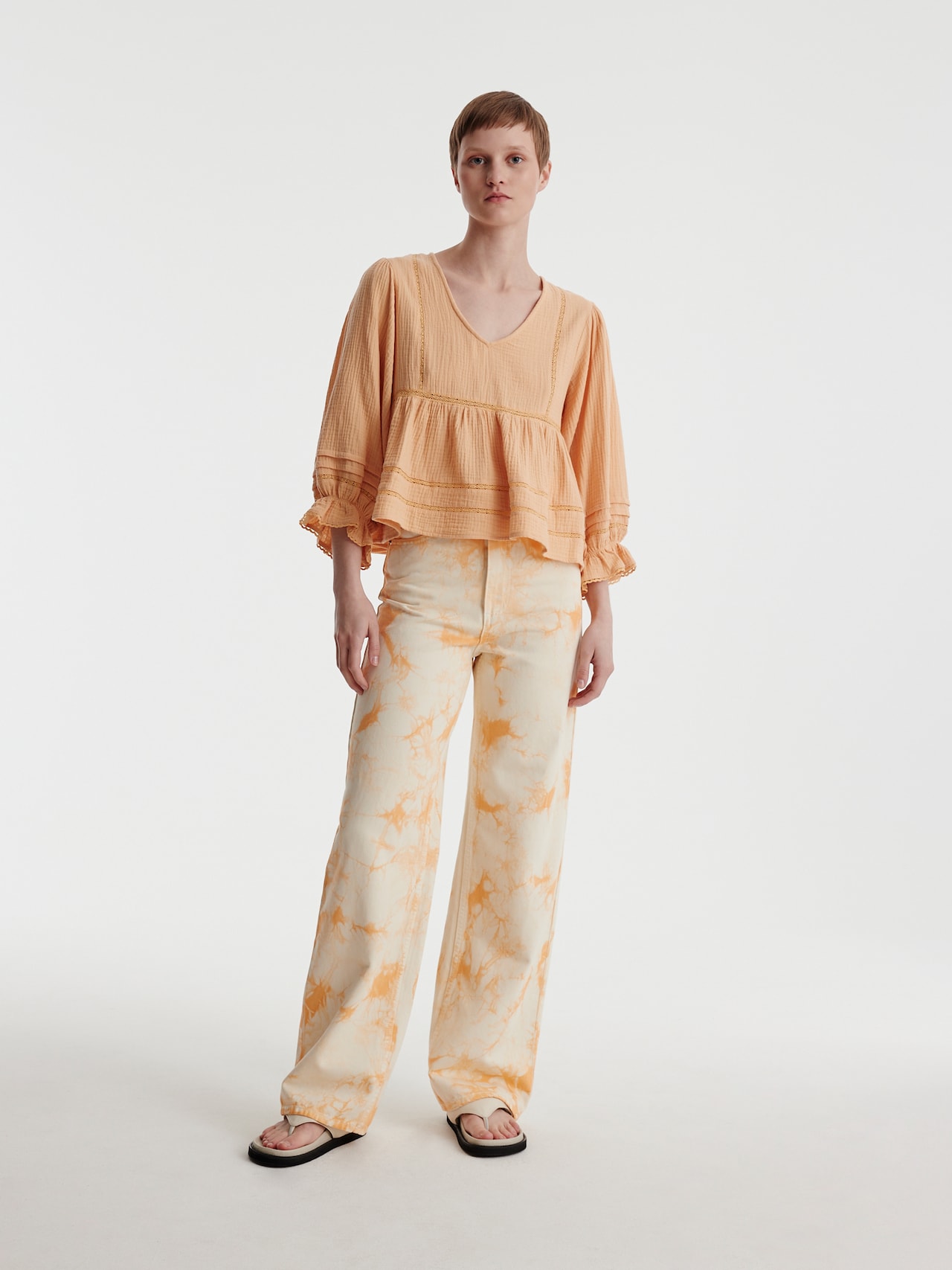 EDITED Chemisier 'Alyssa' orange