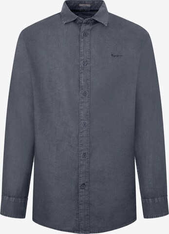 Pepe Jeans Button Up Shirt 'PAYTTON' in Grey: front