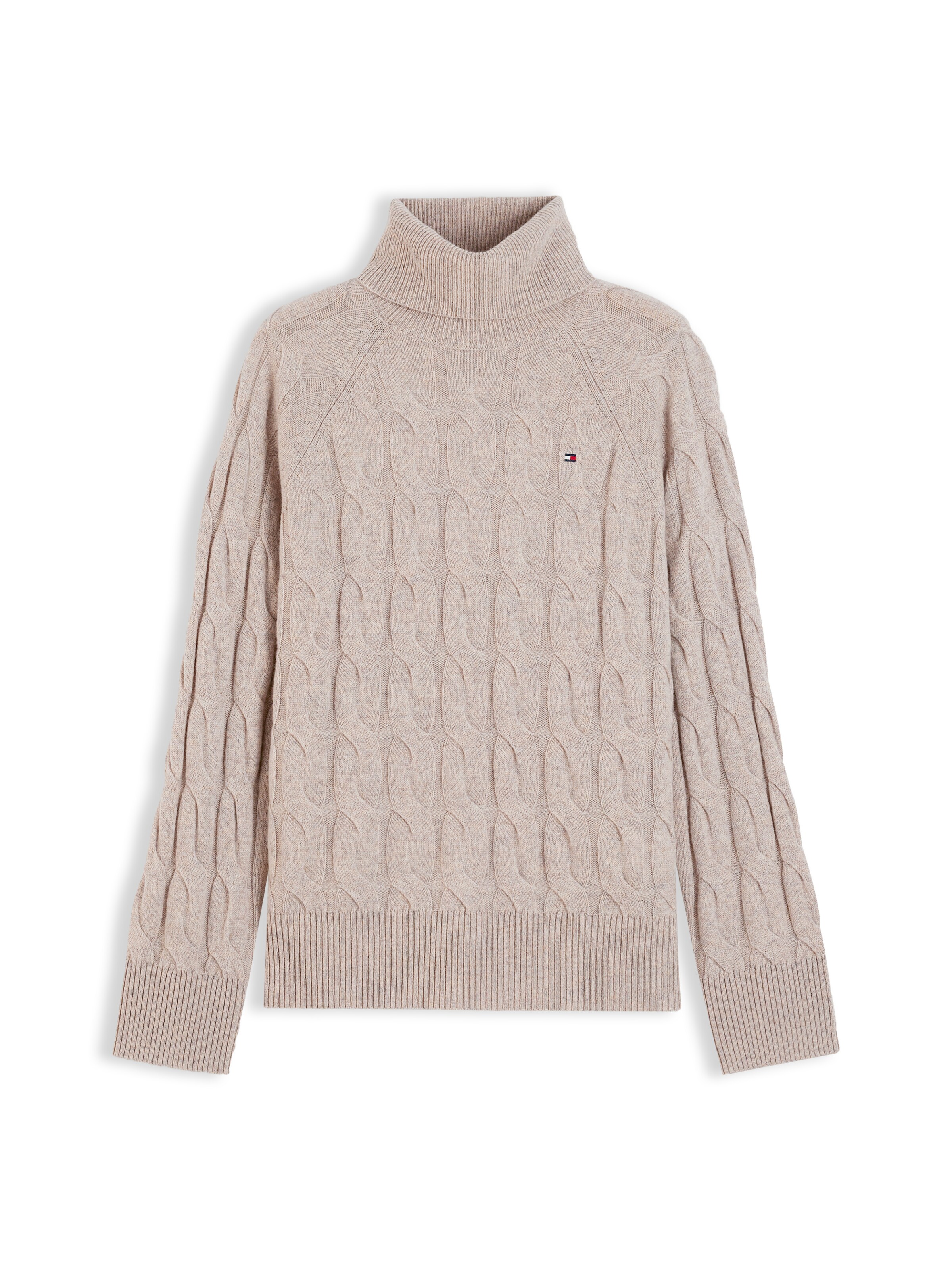 TOMMY HILFIGER Pullover in Braun: Vorderseite