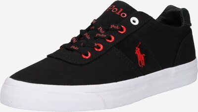 piros / fekete / fehér POLO RALPH LAUREN Rövid szárú edzőcipők 'HANFORD', Termék nézet