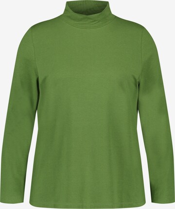 SAMOON Shirt in Green: front