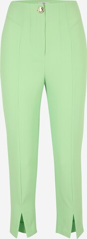 River Island Petite Slimfit Spodnie w kolorze zielony: przód