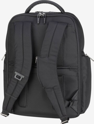 Piquadro Laptoprucksack in Schwarz