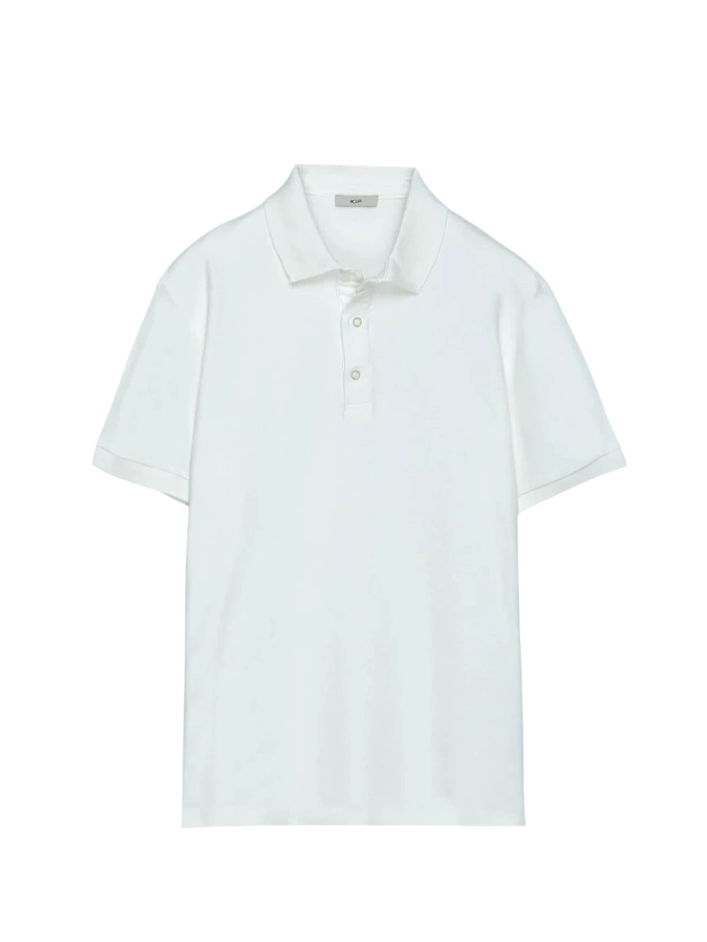 KİP Poloshirt in Weiß: Vorderseite