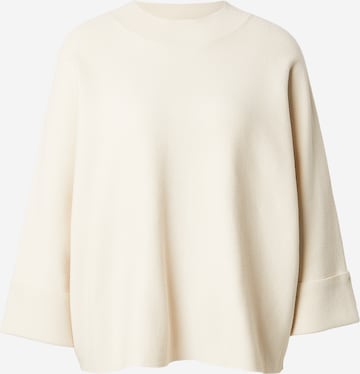 Pull-over COMMA en blanc : devant