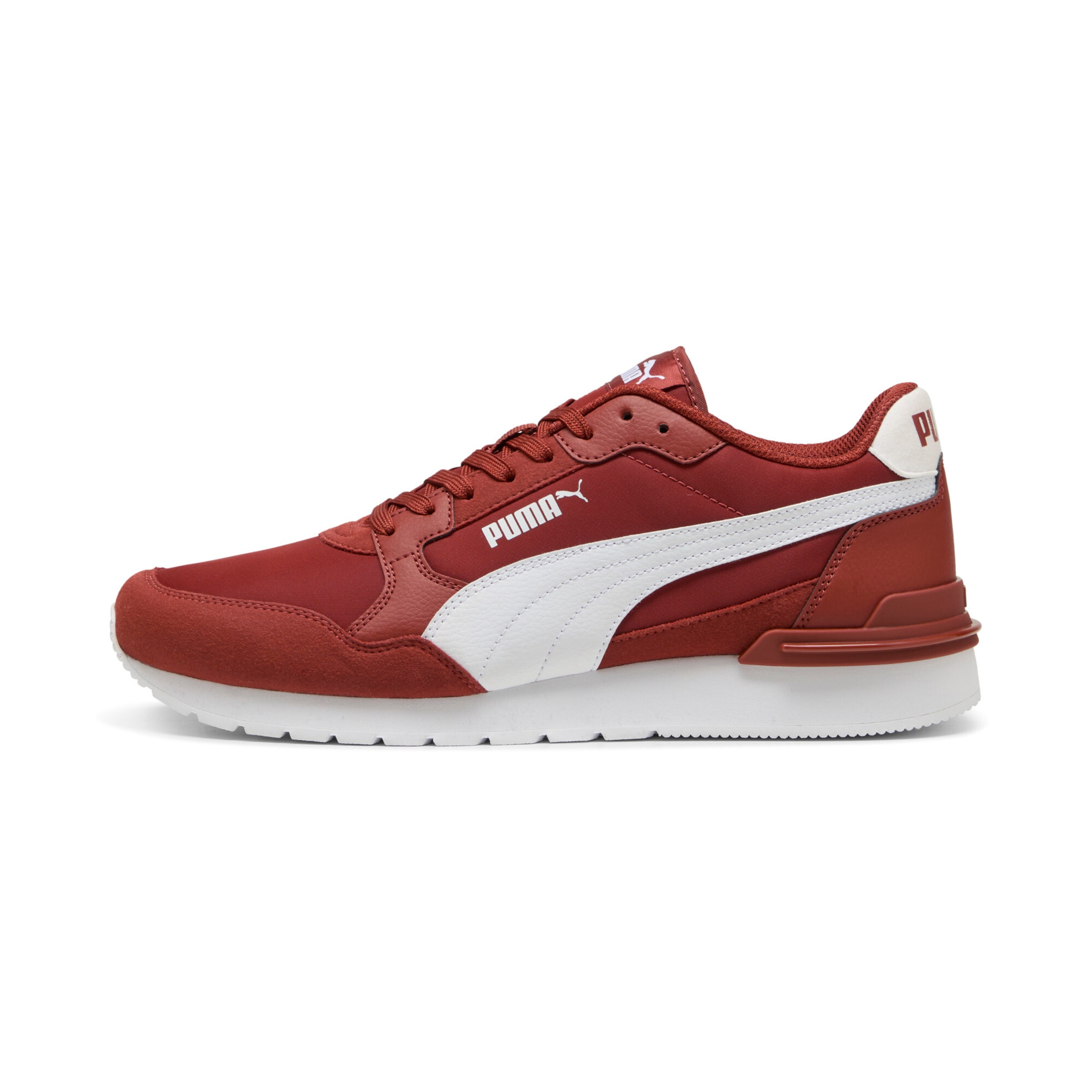 PUMA Sneaker 'ST Runner V4' in kirschrot / weiß, Produktansicht