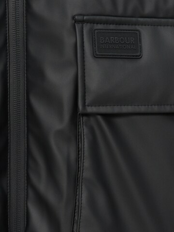 Barbour International Between-seasons parka 'Jourdaine' in Black