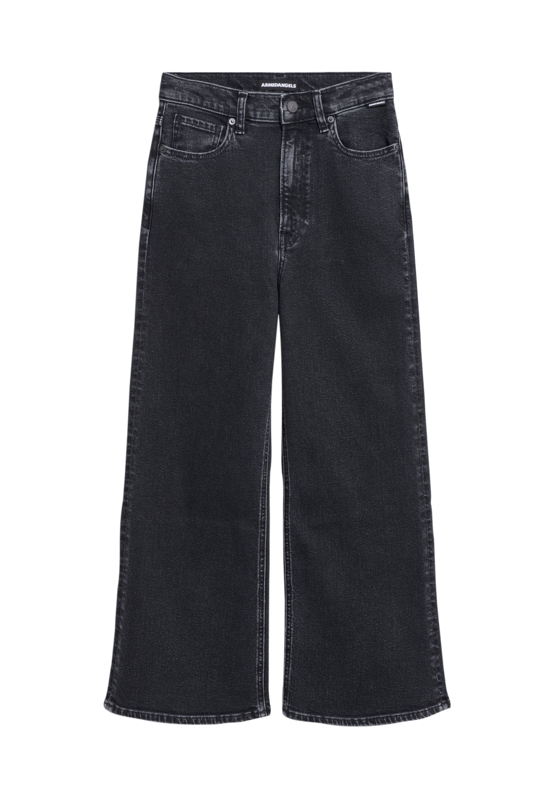 ARMEDANGELS Loosefit Jeans in Zwart: voorkant