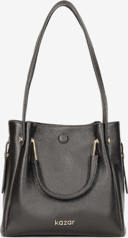 Kazar Handbag in Black: front