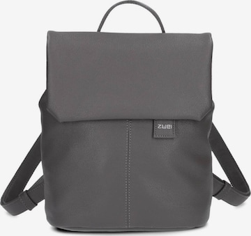 ZWEI Backpack 'MADEMOISELLE.M MR8' in Grey: front