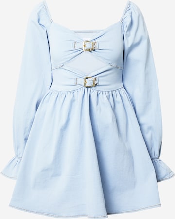 Robe 'Lucca' Hoermanseder x About You en bleu : devant