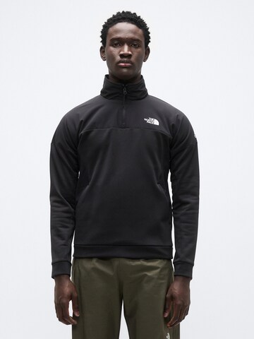 THE NORTH FACE Sportsweatshirt i sort: forside