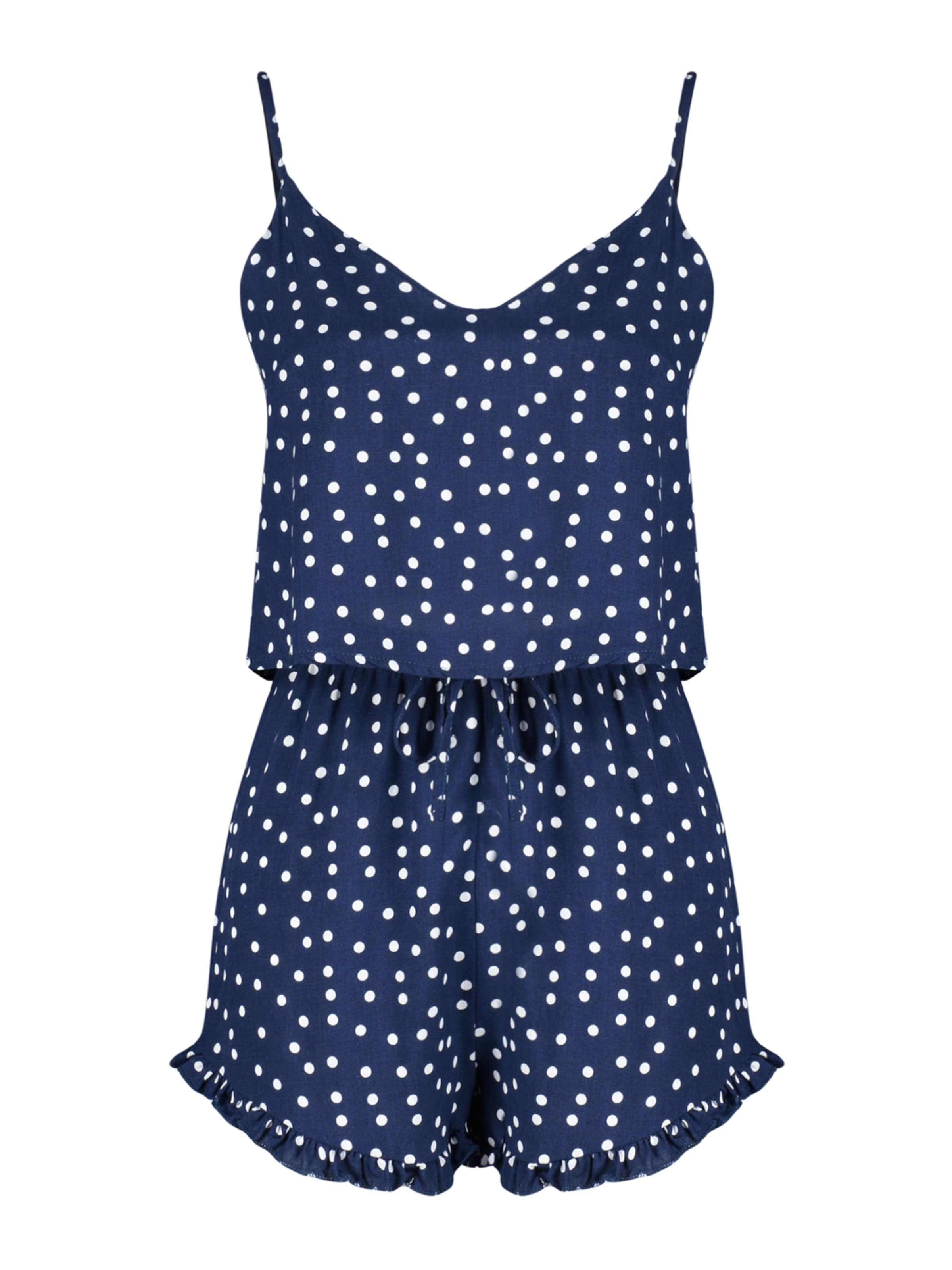 Shorty Trendyol en bleu : devant