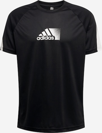 T-Shirt fonctionnel 'Seaso' ADIDAS SPORTSWEAR en noir : devant