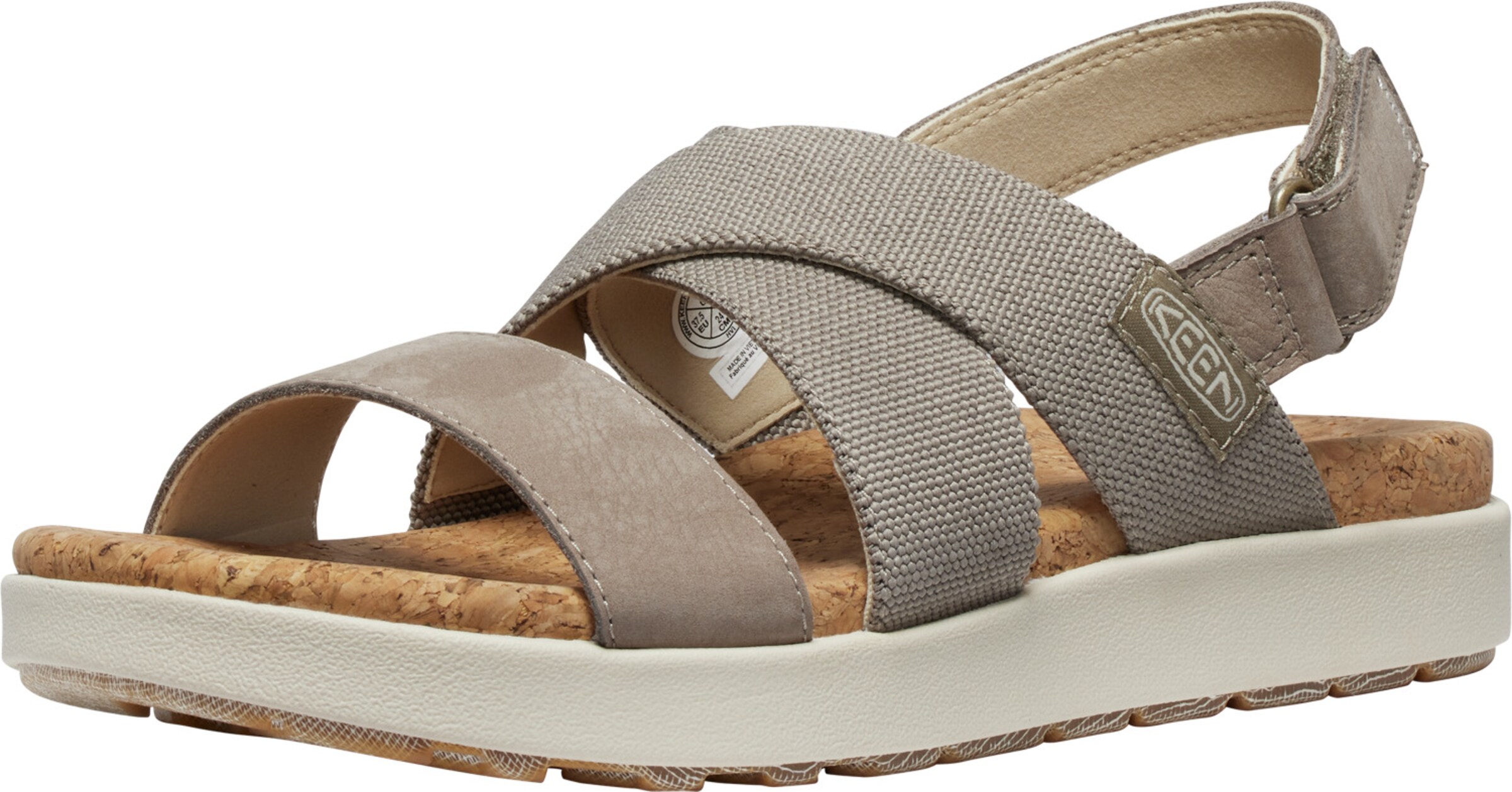KEEN Sandals in Beige: front