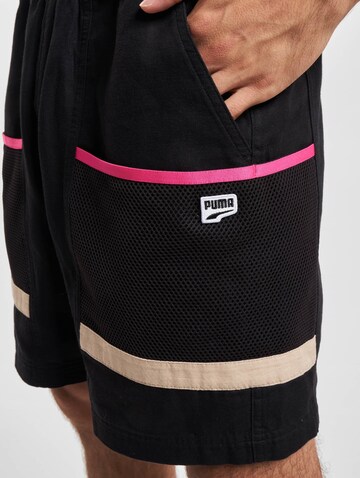 regular Pantaloni 'Downtown' di PUMA in nero