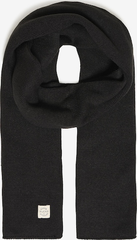 BLEND Strickschal 'Scar' in Schwarz: Vorderseite