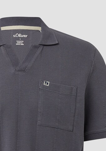 s.Oliver Poloshirt in Grau
