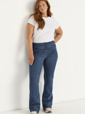 Cellbes of Sweden Flared Jeggings in Blauw