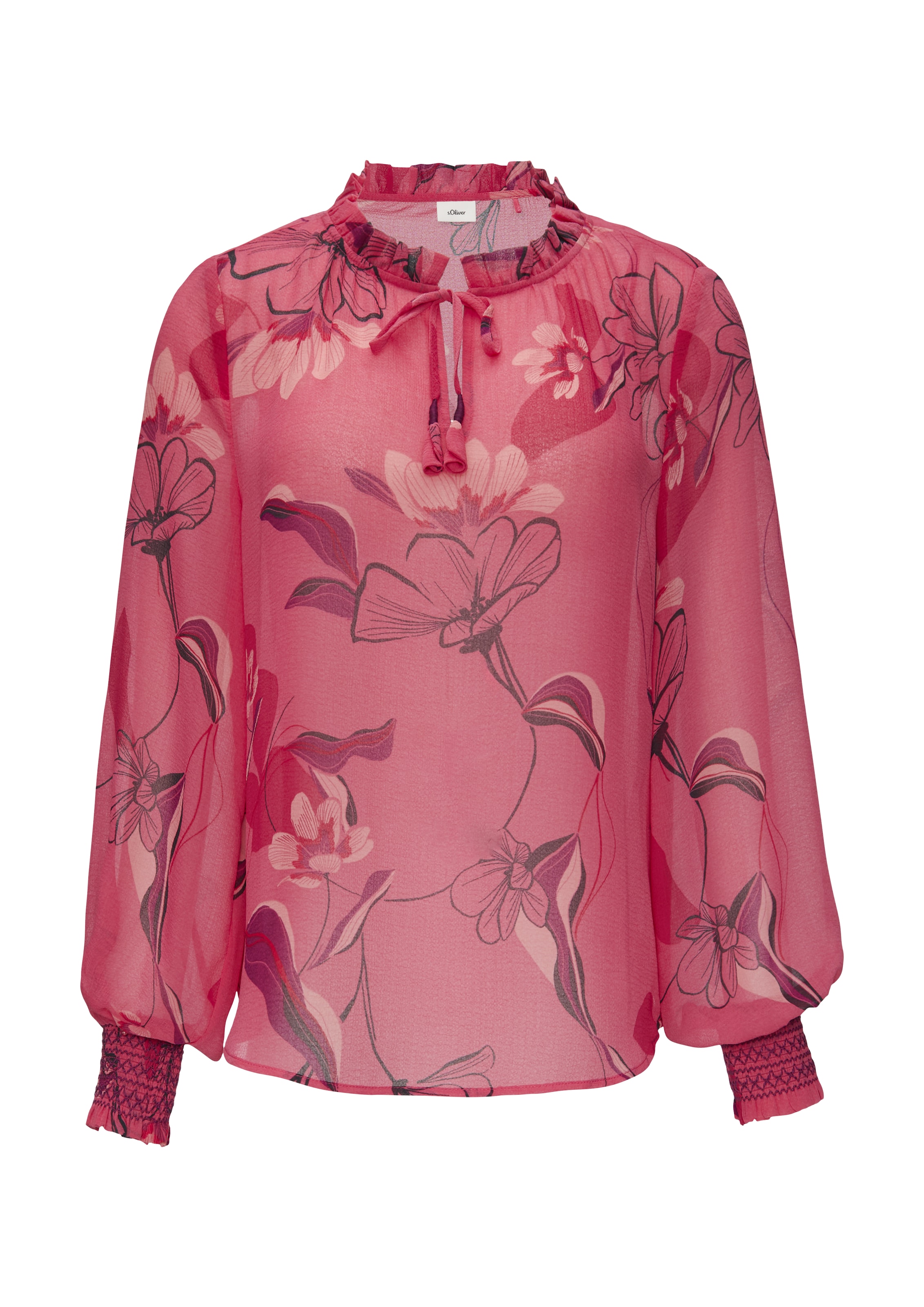 s.Oliver BLACK LABEL Bluse in Pink: Vorderseite