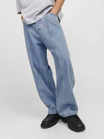 JACK & JONES Wide leg Jeans 'JJIron JJOriginal' in Blue