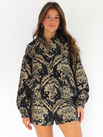 Honnête Atelier Between-Season Jacket 'Filou' in Mixed colors: front