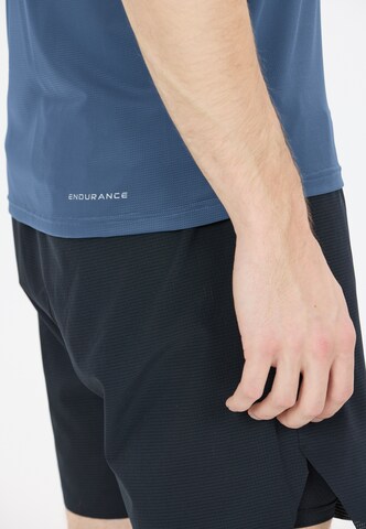ENDURANCE Functioneel shirt 'Waane' in Blauw