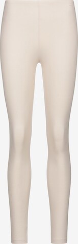 Mey Skinny Leggings in Beige: front