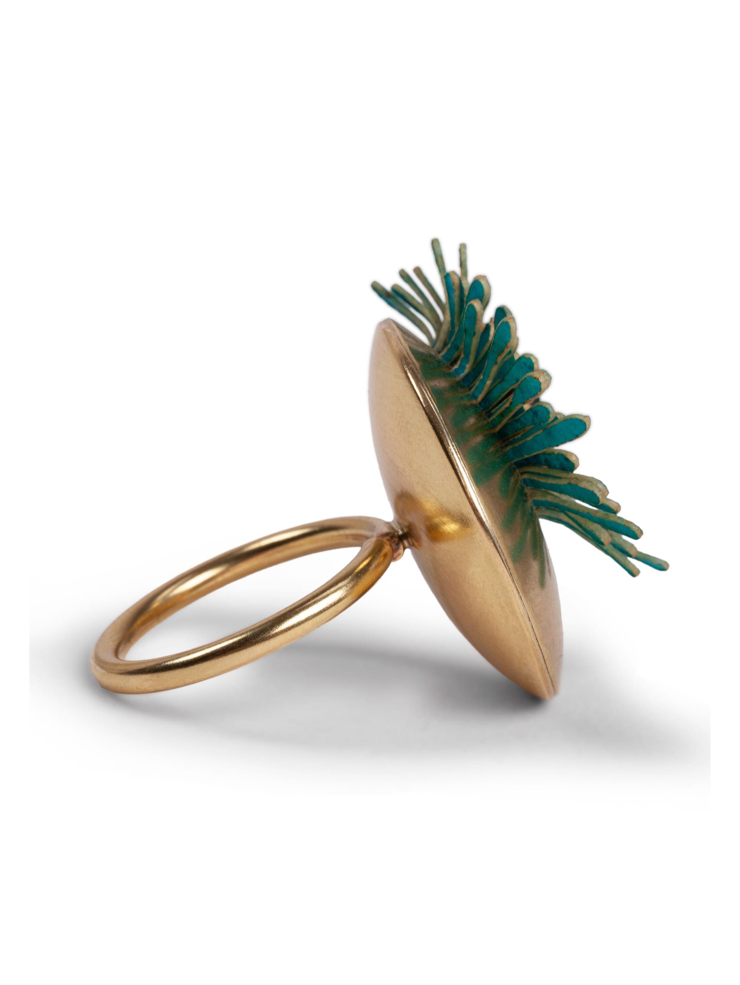 Gretchen Ring 'Pam Pem' in Gold