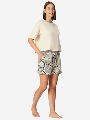 Pantalon de pyjama 'Mix Relax' SCHIESSER en beige