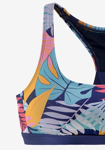 LASCANA ACTIVE - Bustier Top de bikini deportivo en Mezcla de colores