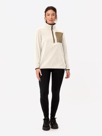 VAUDE Athletic Sweater 'Rosemoor' in Beige
