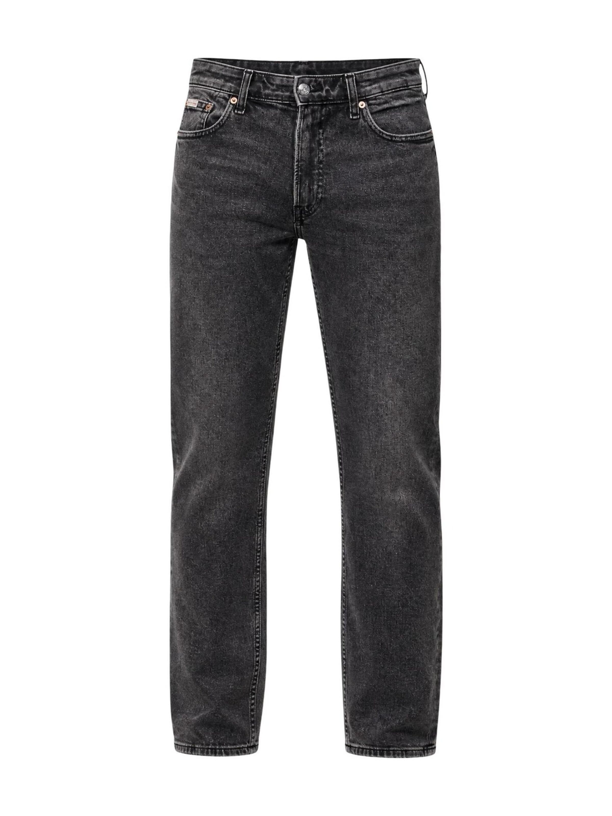 Calvin Klein Jeans Slimfit Jeans 'LV04RG709G' in Beige: voorkant