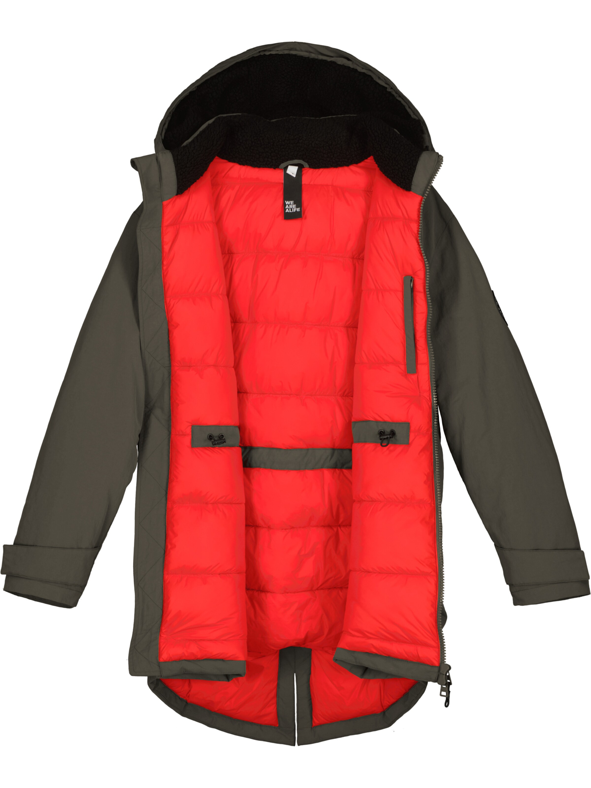 alife & kickin Zimska jakna 'NoelAK' | siva barva