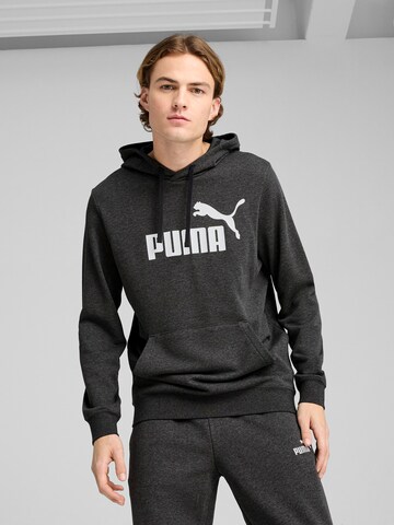 PUMA Спортивный свитшот 'ESS No. 1' в Серый: спереди
