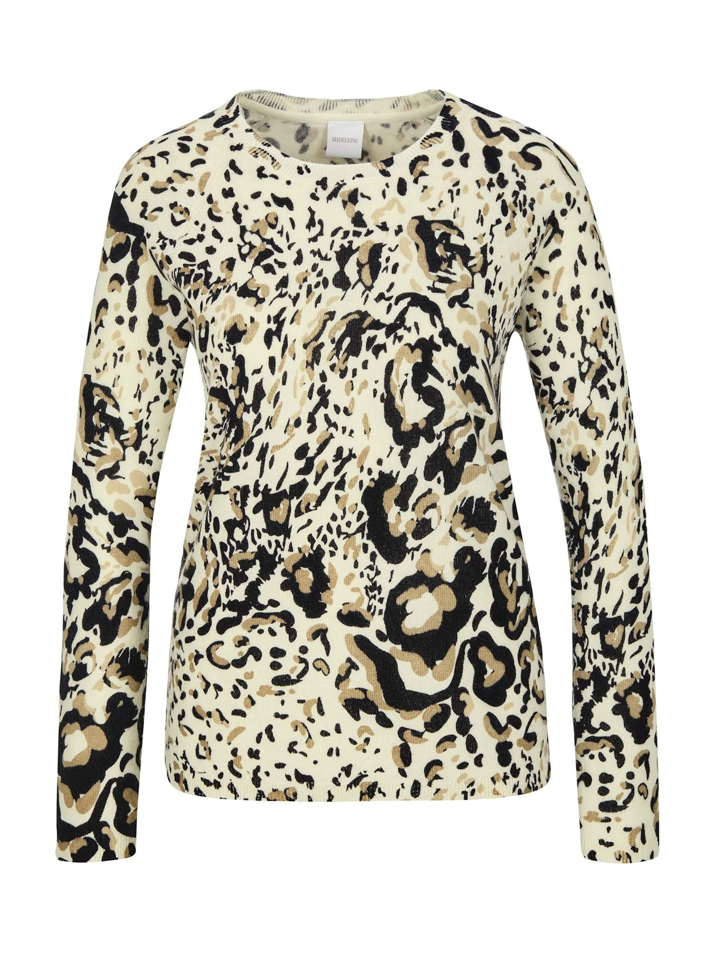 MADELEINE Pull-over en blanc cassé, Vue avec produit