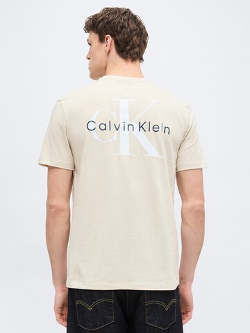 T-Shirt 'CLASSIC' Calvin Klein Jeans en blanc : devant