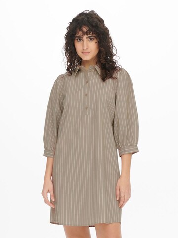 JDY Dress in Brown: front