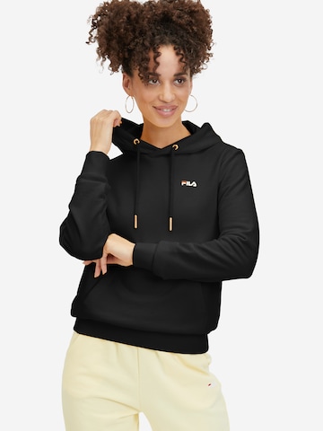 FILA Sweatshirt 'BRUCHSAL' in Black: front