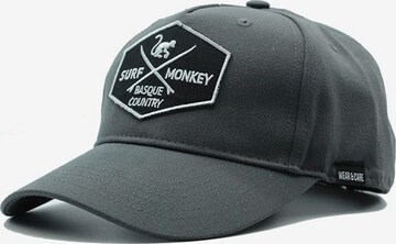 Casquette de sport Surf Monkey en gris : devant