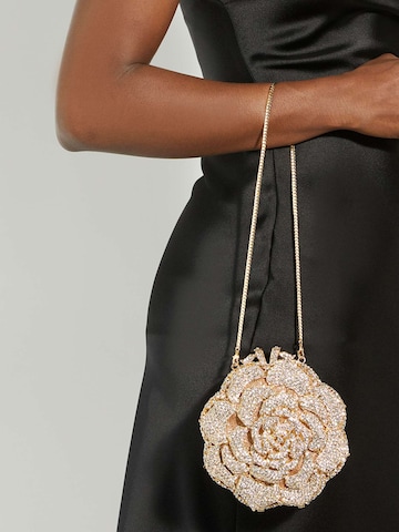 Dune LONDON Clutch 'BLING' in Gold: front