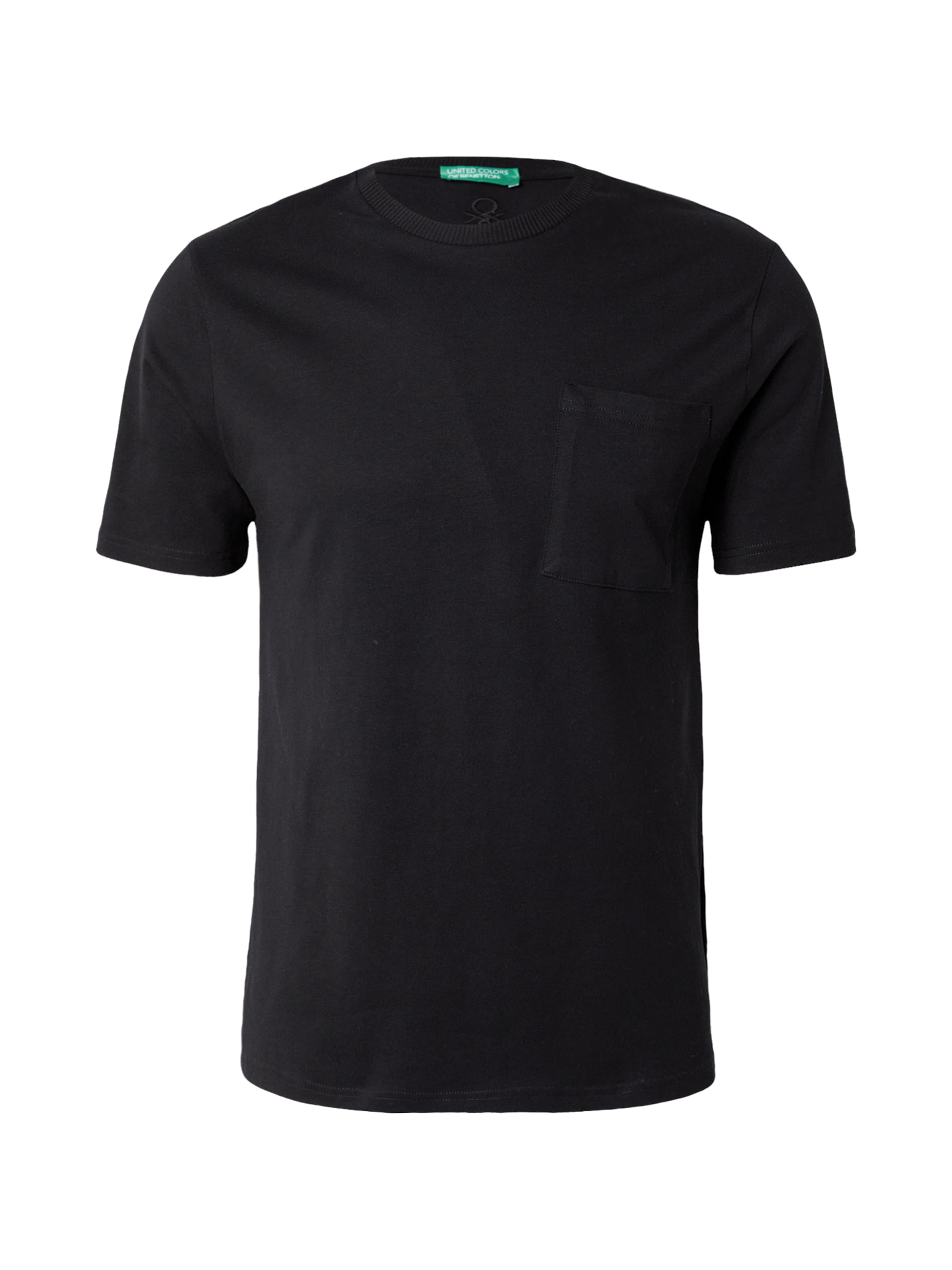 T-Shirt UNITED COLORS OF BENETTON en noir : devant