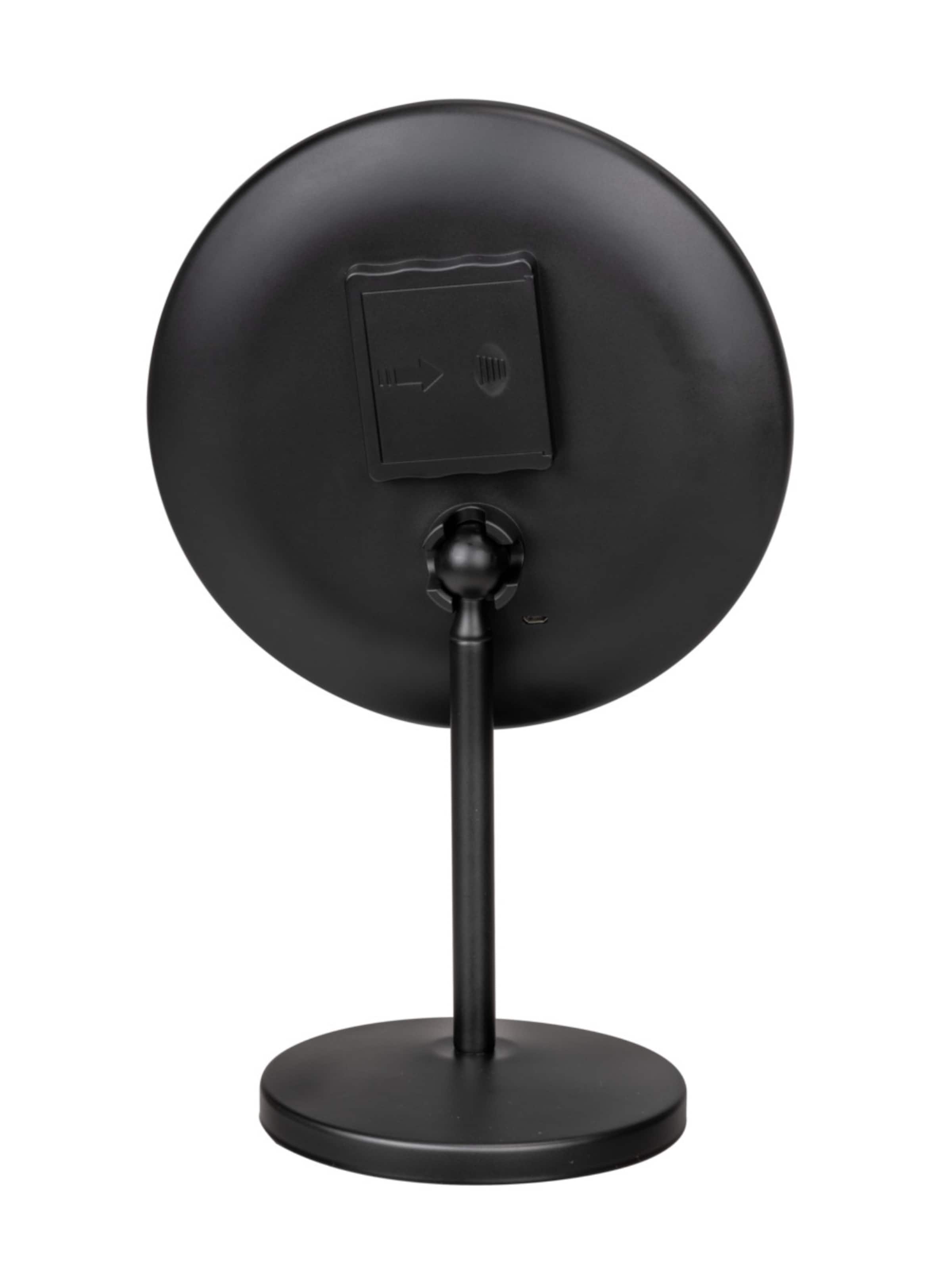 Wenko Kosmetikspiegel 'Onno' in Schwarz